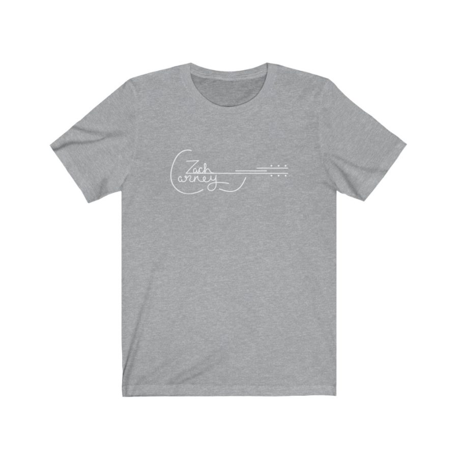 Zach Carney Music - Soft Cotton T Shirt - Image 6