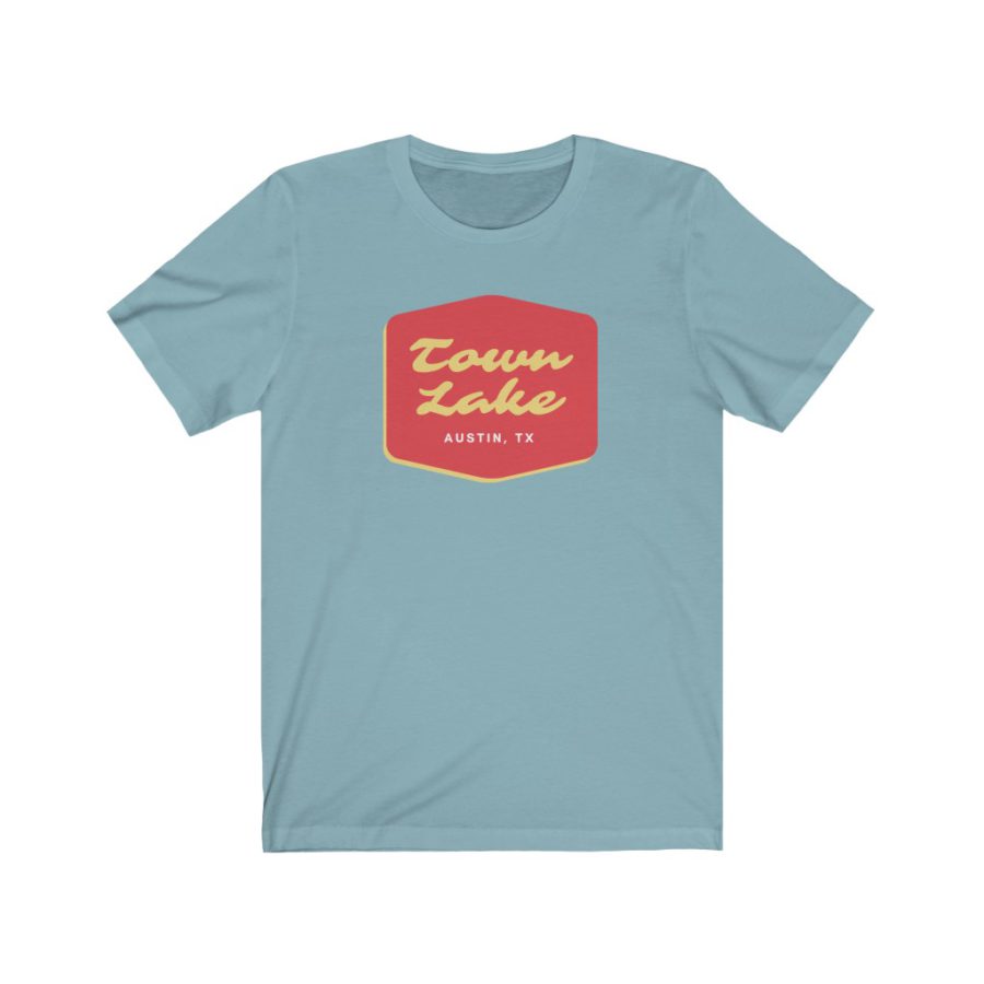 Town Lake Austin TX - Soft Cotton T Shirt - Image 7