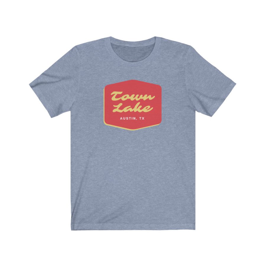 Town Lake Austin TX - Soft Cotton T Shirt - Image 9
