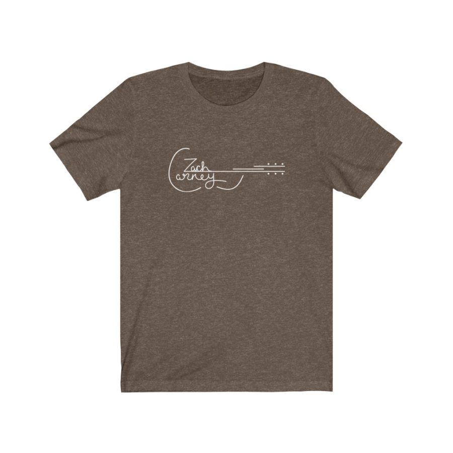 Zach Carney Music - Soft Cotton T Shirt - Image 3