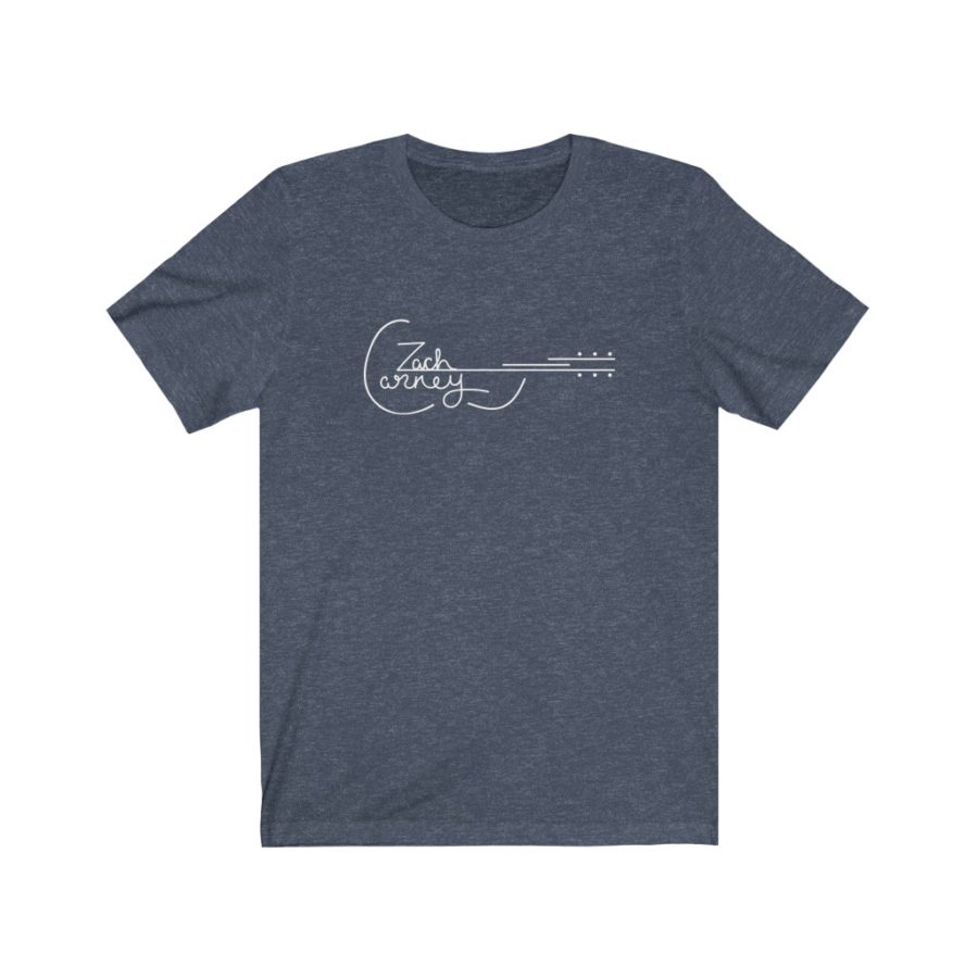 Zach Carney Music - Soft Cotton T Shirt - Image 11