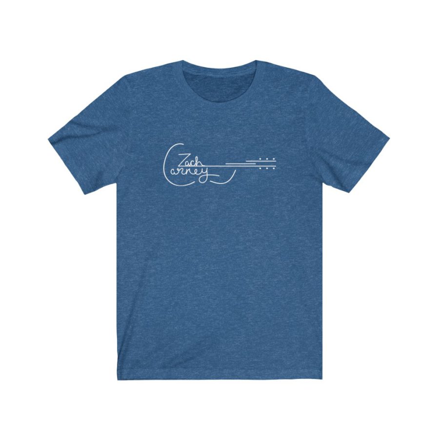 Zach Carney Music - Soft Cotton T Shirt - Image 9