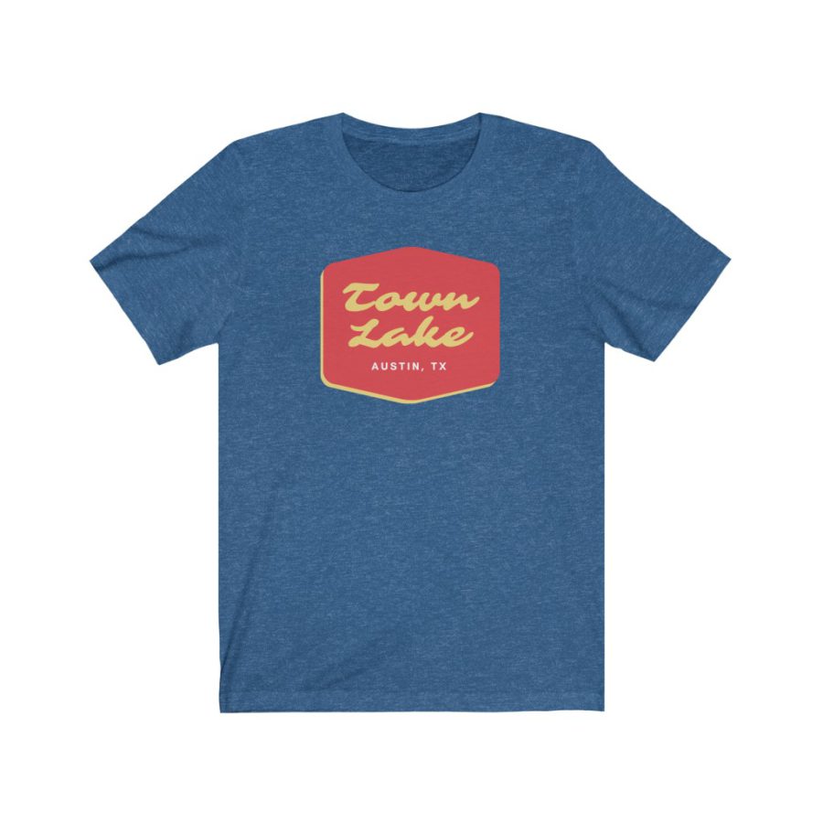 Town Lake Austin TX - Soft Cotton T Shirt - Image 10