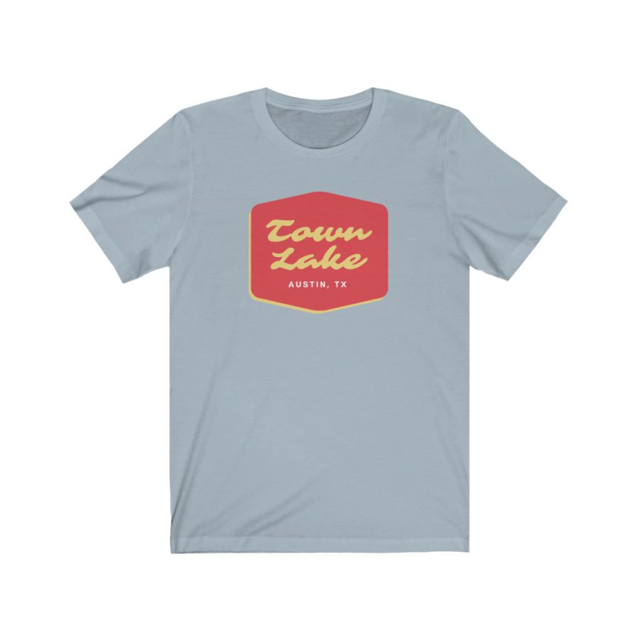 Town Lake Austin TX - Soft Cotton T Shirt - Image 8