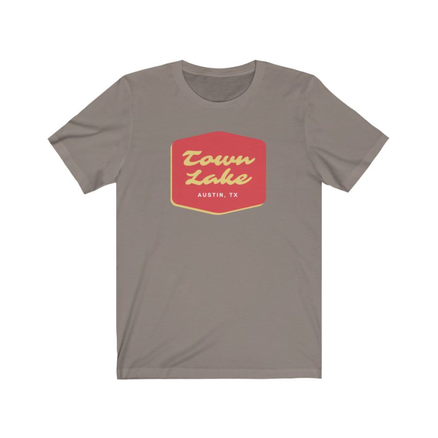 Town Lake Austin TX - Soft Cotton T Shirt - Image 4