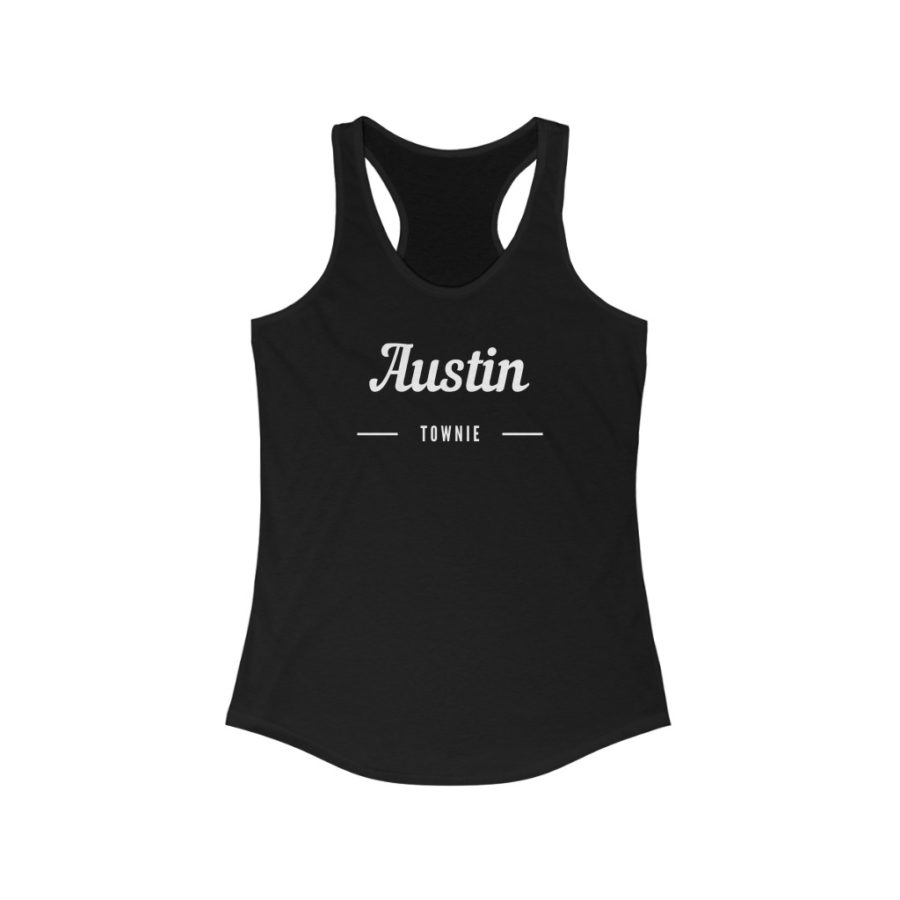 Austin Townie - Women's Racerback Tank Top - Image 3