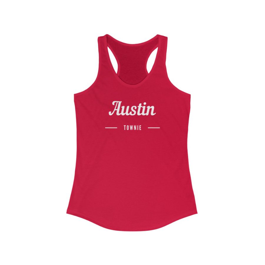 Austin Townie - Women's Racerback Tank Top - Image 7