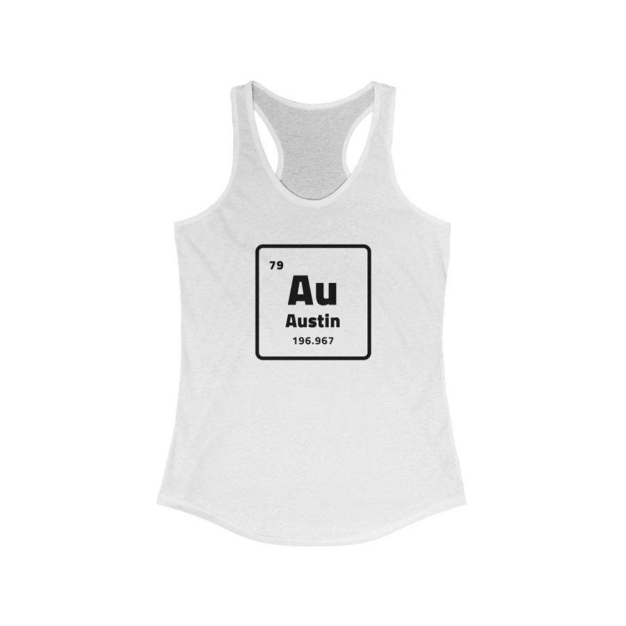 Austin Gold - Women's Racerback Tank - Image 2