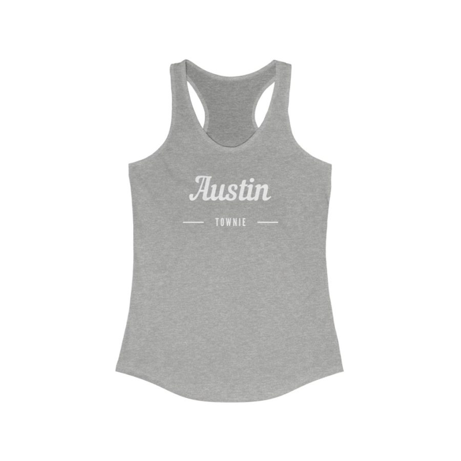 Austin Townie - Women's Racerback Tank Top - Image 4