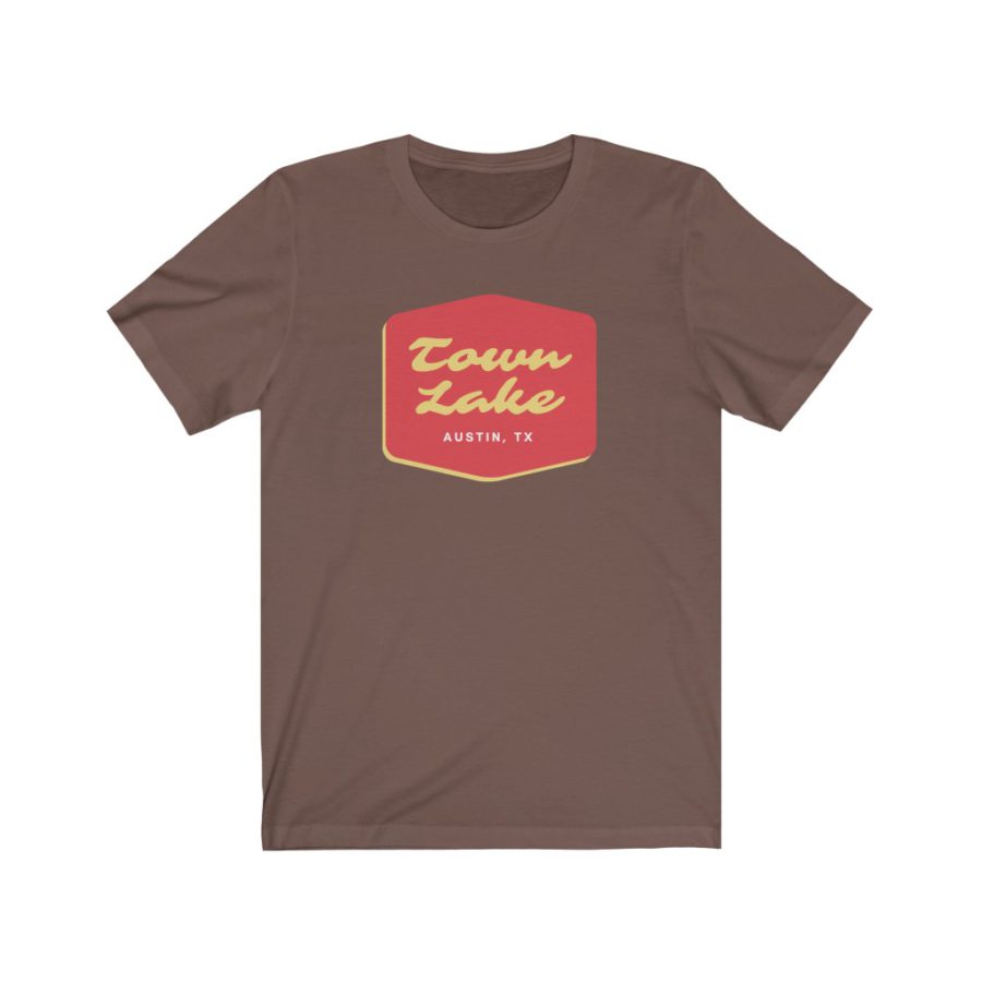 Town Lake Austin TX - Soft Cotton T Shirt - Image 3