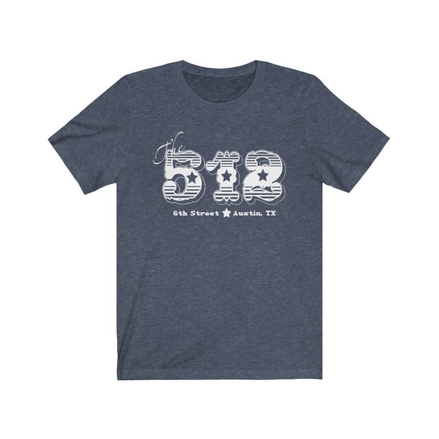 512 On 6th Bar T Shirt - 6th Street - Austin TX