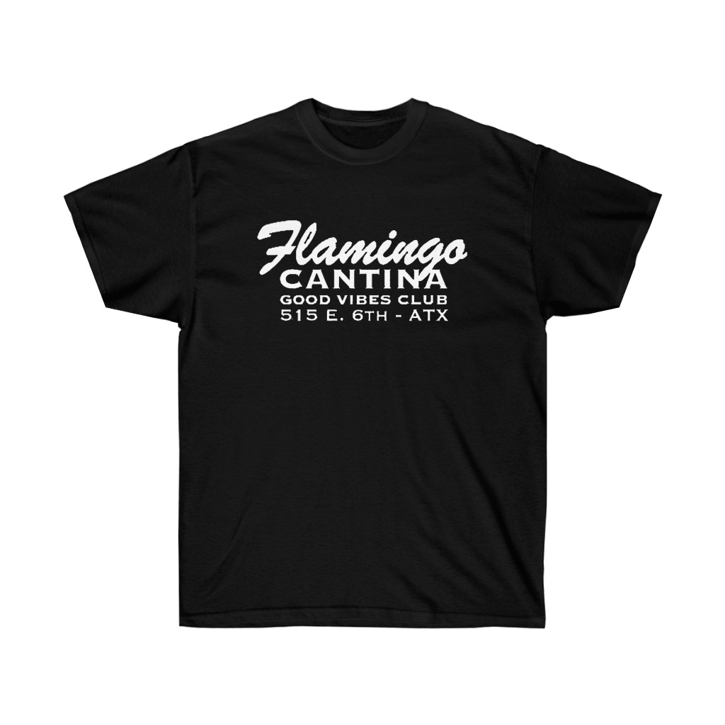 22089-2.jpg Flamingo Cantina - Austin, TX - Ultra Heavy Cotton T Shirt - Image 2