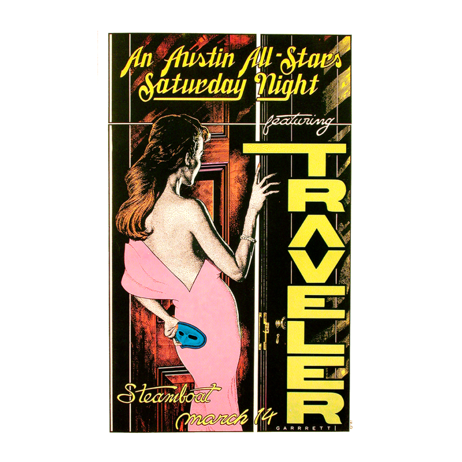 Traveler at Steamboat Springs (March 14, 1981) Danny Garrett Poster Art - Image 1
