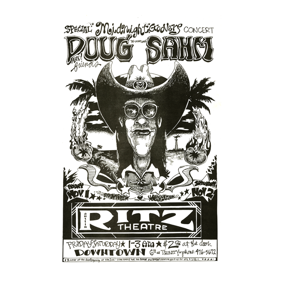 Doug Sahm at The Ritz Poster