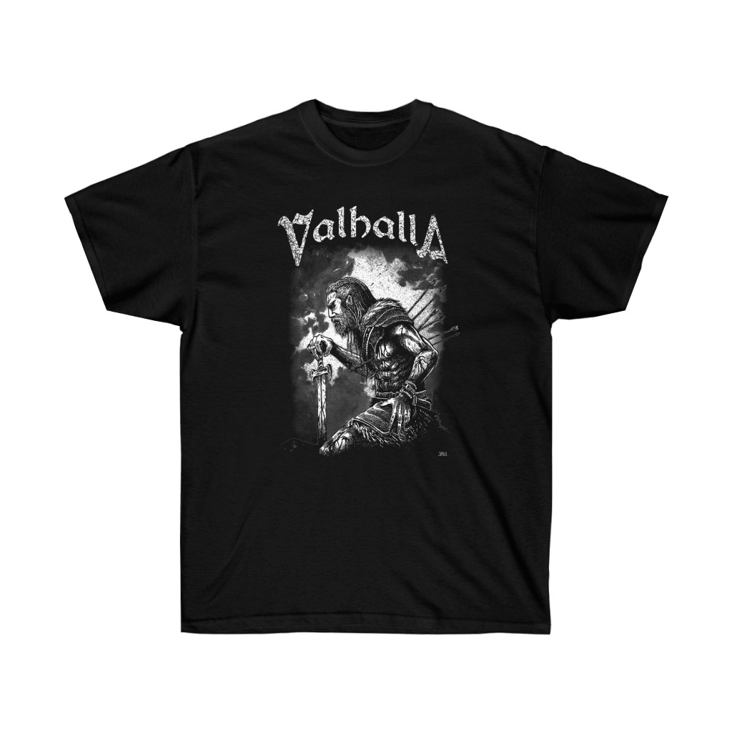 Valhalla Austin - Warrior Heavy Cotton T Shirt
