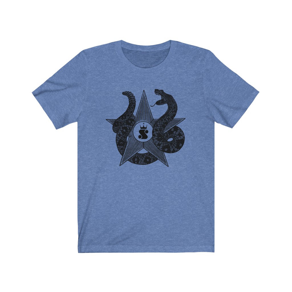 38752-6.jpg Sidewinder-Rattlesnake - Heather Blend T Shirt - Image 9