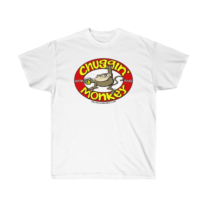 Chuggin Monkey T Shirt - 6th Street - Austin TX