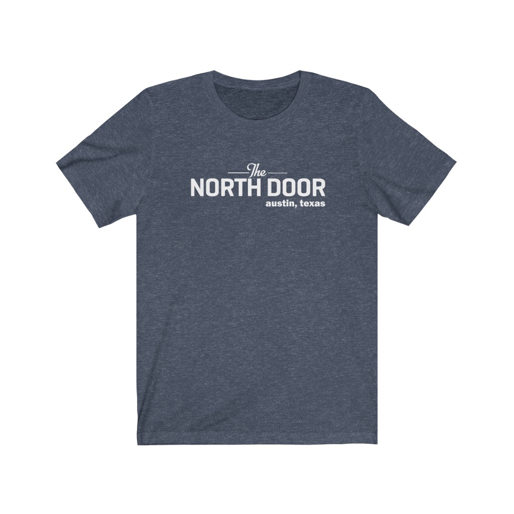 18270-24.jpg The North Door - Austin TX Music Venue - Unisex Heather Blend T Shirt - Image 9