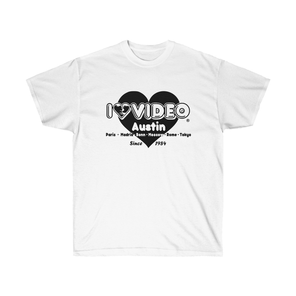 22073-9.jpg I Luv Video - Austin, TX - Ultra Heavy Cotton T Shirt - Image 2