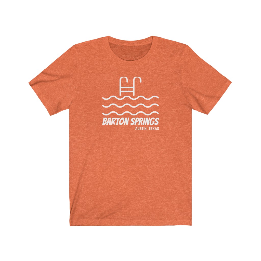 18278-1.jpg Barton Springs - Austin TX - Soft Cotton Tee Shirt - Image 2