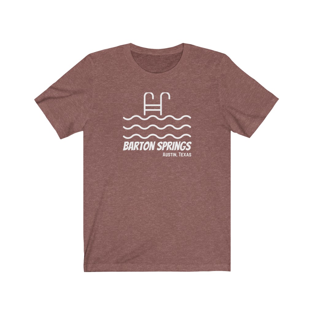 38734-1.jpg Barton Springs - Austin TX - Soft Cotton Tee Shirt - Image 4