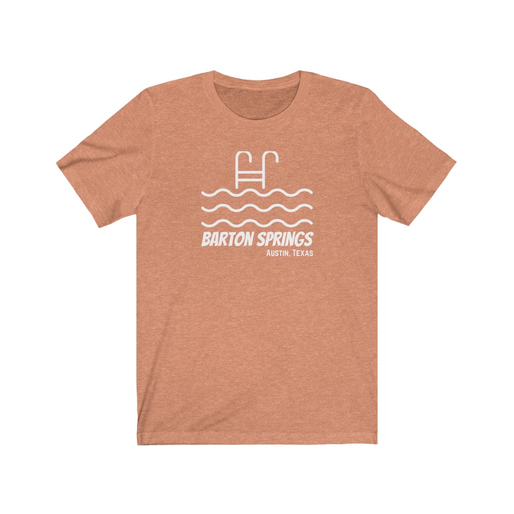 63284-1.jpg Barton Springs - Austin TX - Soft Cotton Tee Shirt - Image 5
