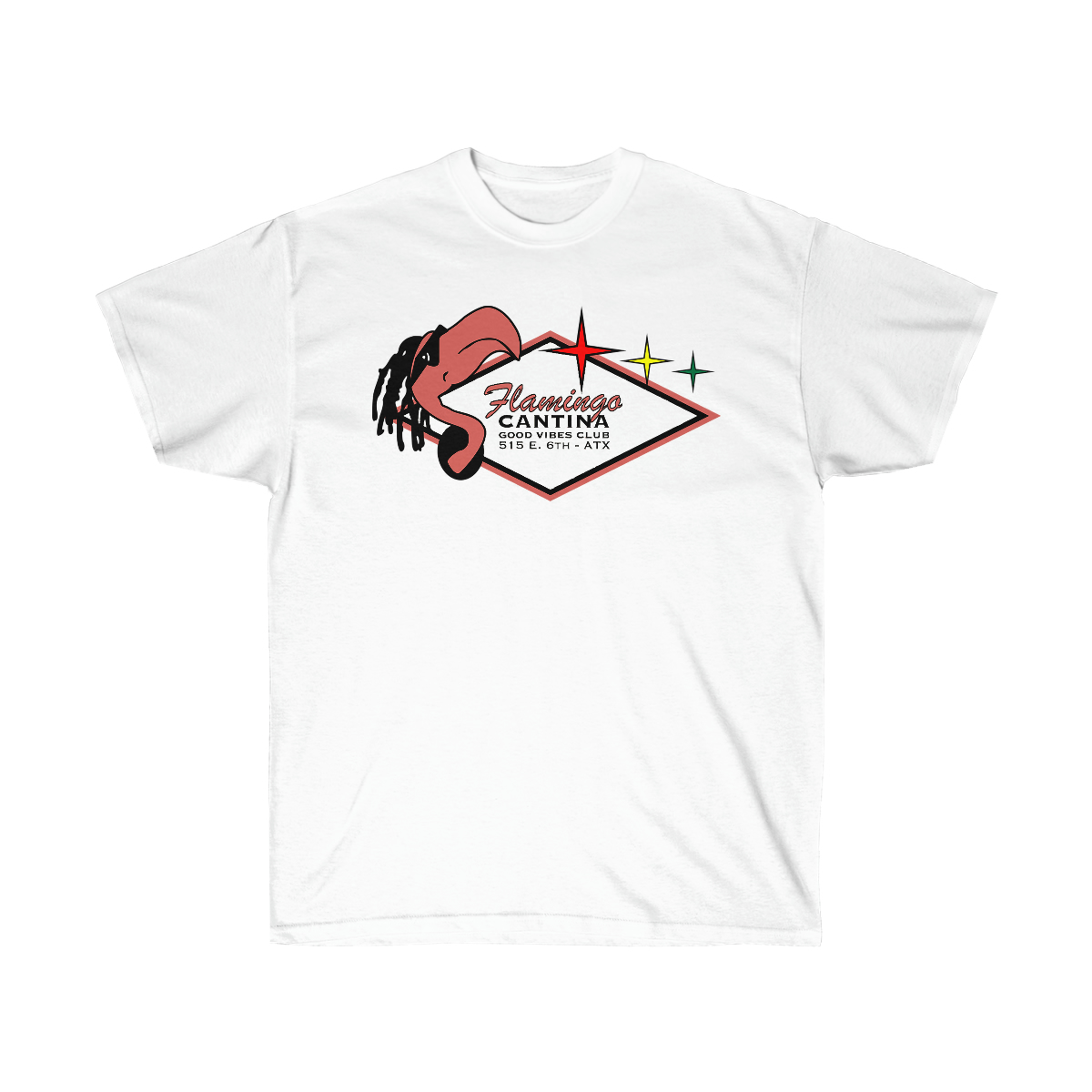 22073-4.jpg Flamingo Cantina - Unisex Ultra Cotton Tee - Image 3