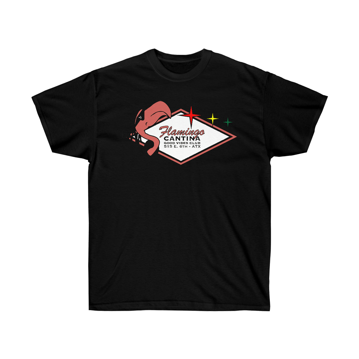 22089-4.jpg Flamingo Cantina - Unisex Ultra Cotton Tee - Image 5