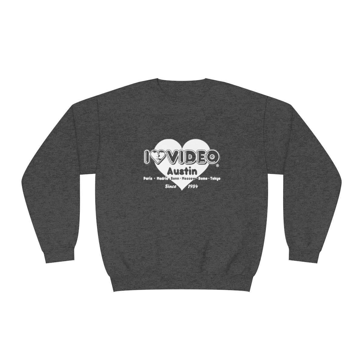 78597-12.jpg I Luv Video Austin -  Crewneck Sweatshirt - Image 5