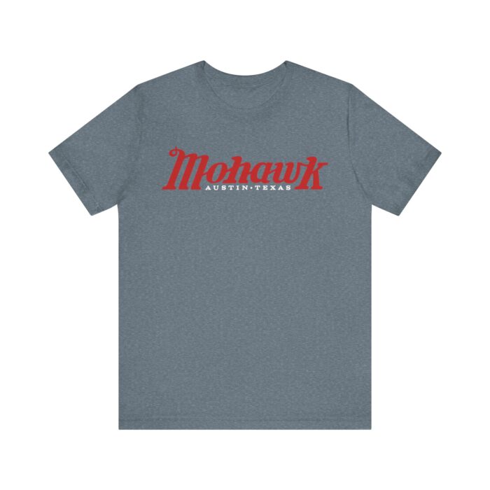 The Mohawk  (Red) – Austin, TX – Soft Heather Blend Tee Shirt